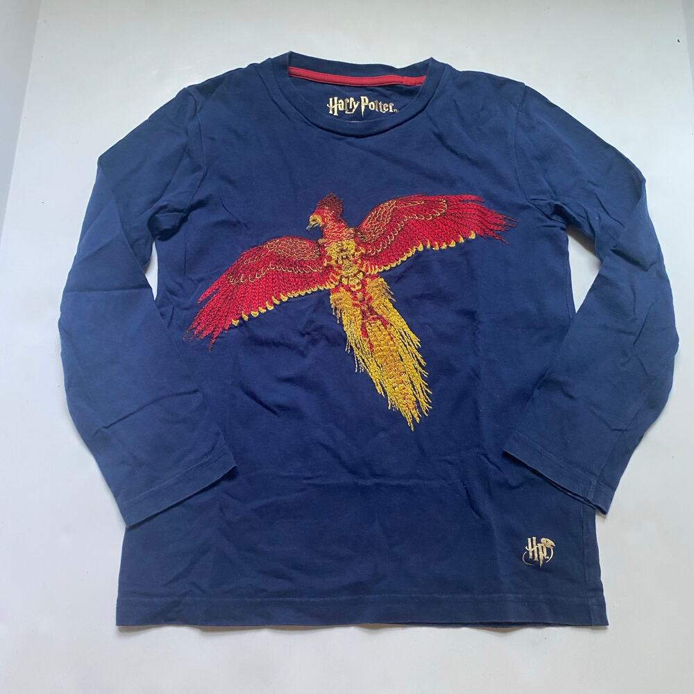 Mini Boden Harry Potter Phoenix Long Sleeve Shirt